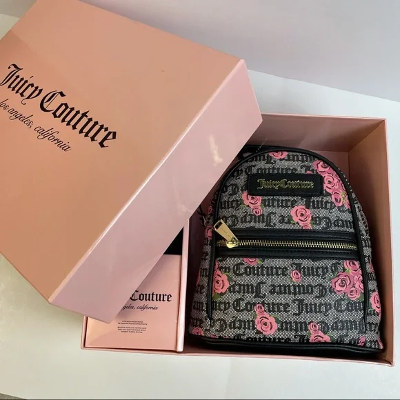 Juicy Couture | Bags | Juicy Couture Mini Floral Backpack  display picture 2